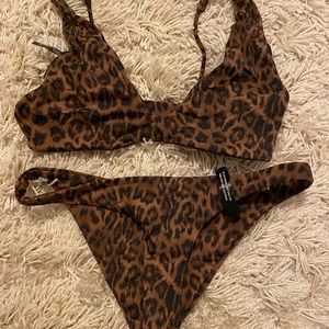 Leopard Ark swim BOTTOMS size S